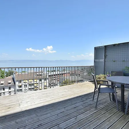 Duplex Moderne, Vue Panoramique - 6 Pers. Évian-les-Bains