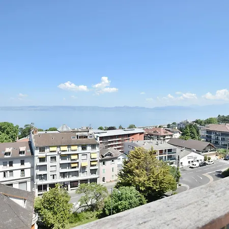 Lejlighed Duplex Moderne, Vue Panoramique - 6 Pers. - Fr-1-498-130 Évian-les-Bains
